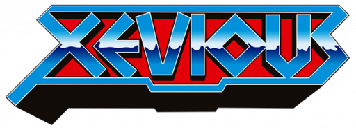 Xevious (Europe) logo